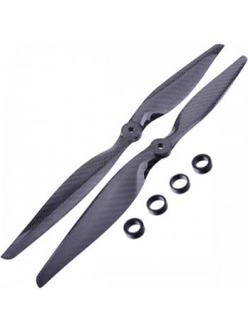 ملخ فیبر کربن چپ گرد/راست گرد 13x4