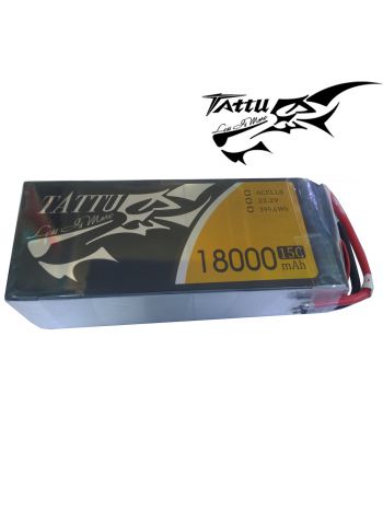 باتری Tattu Plus 2.0 18000mAh 22.2V 15C 6S1P